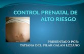 Control prenatal de alto riesgo
