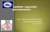 Cateter vascular permanente