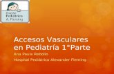 Accesos vasculares en pediatría