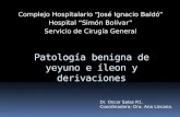 Patología benigna de yeyuno e íleon y derivaciones