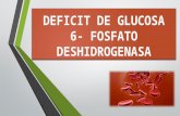Deficit de glucosa 6  fosfato deshidrogenasa
