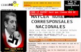 004 Maycea Arturo Nuñez a corresponsales nacionales