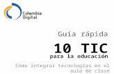 10 TIC para la educación