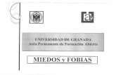 José María Roa Venegas (Aula Permanente de Formación Abierta - Universidad de Granada) Miedos y fobias