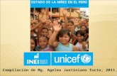 Situacion de la niñez en el Perú