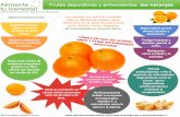 Infografia Frutas depurativas y antioxidantes: las naranjas