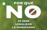 no la legalización de las drogas
