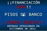 ¡¡OBRA NUEVA!!  PISOS DE BANCO - FINANCIACIÓN 100% - EL ASTILLERO