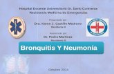 Neumonia y bronquitis