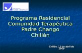 Programa Residencial Padre Chango Luis Lopez