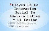 Claves de la innovación social en américa latina