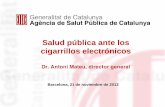 Salud pública ante los cigarrillos electrónicos
