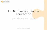 La Neurociencia en la Educación, una mirada Empírica