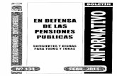 Curso Formación CGT-PV «Acció sindical i negociació col·lectiva»: Boletin no 131_en_defensa_de_las_pensiones_publicas