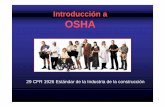 Introduccion a la organizacion osha