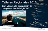 Talleres regionales 2013