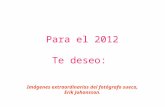 Deseos para el 2012