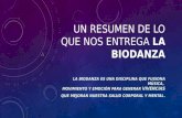 Resumen de biodanza