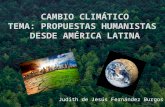 Cambio Climático: Propuestas Humanistas desde América Latina