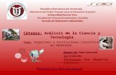 Presentacion sobre Instituciones y Organismos Orientados a la Ciencia y Tecnología En Venezuela