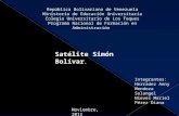 Satelite bolivar venesat- 1
