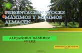 Presentacion stocks aceites s.a