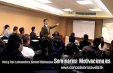 Conferencias Motivacionales para Trabajadores | Conferencista Motivacional Peruano