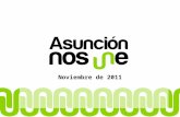 Propuesta de metas para autoridades municipales de Asunción - Noviembre 2011