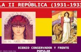 La II República: el Bieno Conservador y el Frente Popular (1936-1939)