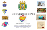 Cuaderno de trabajo: Monumentos de Cádiz