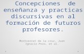 4 concepciones  de enseñanza y practicas discursivas en la formación de futuros profesores.