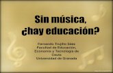 Sin música, ¿hay educación?