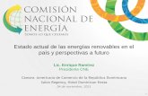 Desayuno Energético AMCHAMDR- Situación actual y perspectivas de las energías renovables", Enrique Ramírez, Presidente de la CNE
