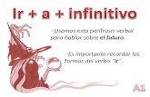 Ir + a + infinitivo