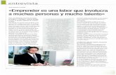 Entrevista a José Antonio Llorente en el El Empresario