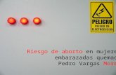 RIESGO DE ABORTO EN EMBARAZADAS QUEMADAS