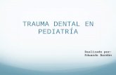 Trauma dental en Pediatría