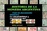 Historia de la moneda argentina