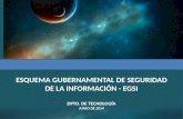 Implementación del EGSI en el IEE