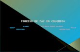 Proceso de paz en colombia