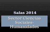 S ector ciencias sociales 2014 salas