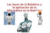 Historieta de la aplicación de la informática en la robótica