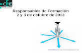 Responsables formación Octubre 2013