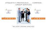Etiqueta y protocolo compass group services - yanbal