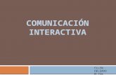 Diapositivas comunicacion interactiva final