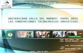 Universidad Valle del Momboy: Papel ante las Innovaciones Tecnológicas Educativas