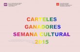 Carteles ganadores semana cultural 2015_Pereda_Leganés
