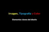 Imagen, tipografía y color
