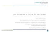 Una apuesta a la educación de Calidad por Pablo A. Fontdevila