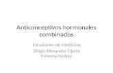 Anticonceptivos hormonales combinados